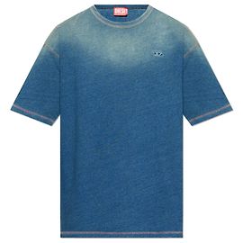 Diesel T-Shirt T-BOXT-R11 Navy Blau Baumwolle