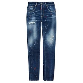 Jeans Dsquared2 24/7 Bleu Marine en Coton