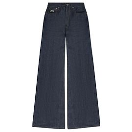 Jeans Bootcut a Vita Alta Lacoste Blu Navy