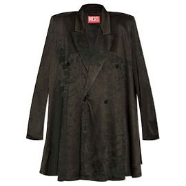 Diesel G-ARDENIA Blazer schwarz oversized Doppelreiher