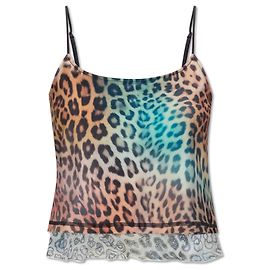 Top Diesel T-ZAZA-Q1 Stampa Leopardata Multicolor