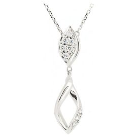 Autre Marque Collar Vendome Aoyama de platino y diamantes