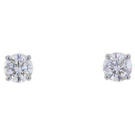 Autre Marque Orecchini a lobo solitario con diamante Tiffany & Co.