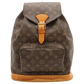 Zaino e Borsa a Tracolla Louis Vuitton Monogram Montsouris GM