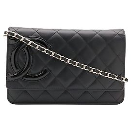 Borsa a tracolla con catena Chanel Cambon Line Coco Mark Wallet