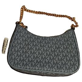 Michael Kors Monogramm Handtasche Hellblau