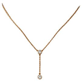 Tiffany & Co Elsa Peretti Diamonds by the Yard Kette aus 18k Gelbgold