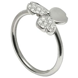 Tiffany & Co. Paper Flowers Platin-Diamantring, Größe 55