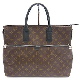 Bolso de hombro Louis Vuitton Monogram Macassar