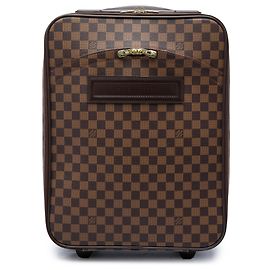 Sac de voyage Louis Vuitton Damier Ebene Pegase Legere 45 Marron