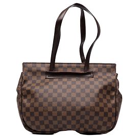 Louis Vuitton Damier Ebene Parioli PM Schultertasche Braun