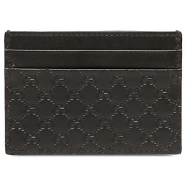 Tarjetero Gucci Microguccissima Negro