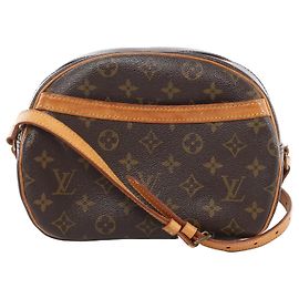 Louis Vuitton Blois Monogram Crossbody Bag in Brown M51221
