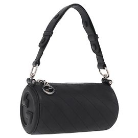Gucci Blondy bolsa de ombro couro preto