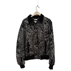 Philipp Plein Coster Strass Crystal Embellished Leather Jacket