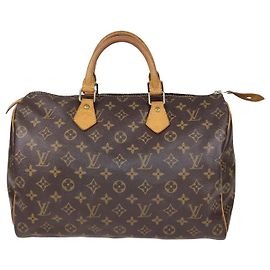 Bolsa Louis Vuitton Monogram Canvas Speedy 35