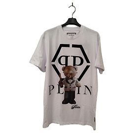 Philipp Plein Teddy Bear Embroidered T-Shirt
