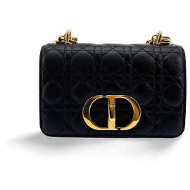 Christian Dior Caro Cannage Quilt Calfskin New Medium