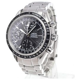 Omega Speedmaster Triple Calendar Chronograph Automatic Stainless Steel 39