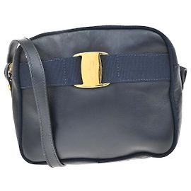 Salvatore Ferragamo Vara Bow Camera Leather