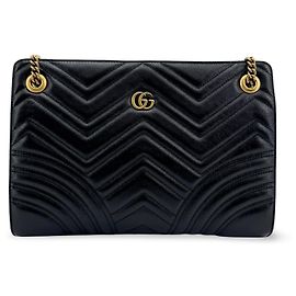 Gucci GG Marmont Accordion Matelasse Leather Medium