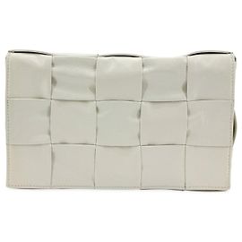 Bottega Veneta Brick Cassette Maxi Intrecciato Leather Small