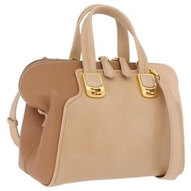 Borsa Fendi Chameleon Satchel in pelle Small