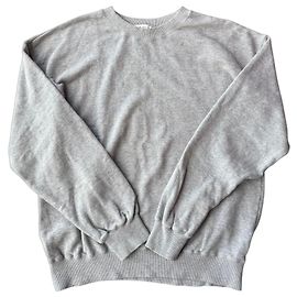 Issey Miyake I.S. Grey Gold Star Logo Sweatshirt