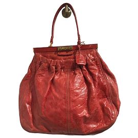 Borsa tote Miu Miu in pelle rossa