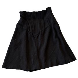 Falda Chanel de lana negra Colección Barbie 1995