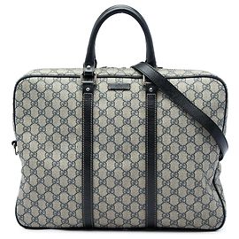 Borsa da lavoro Gucci GG Supreme Beige