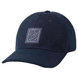 Loewe Anagram Baseball Cap in Navy Blue