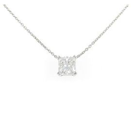 Autre Marque Platin-Diamant-Halskette