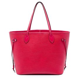 Louis Vuitton Red Epi Neverfull MM