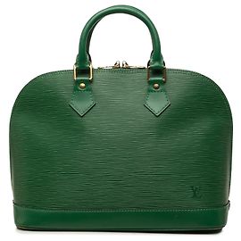 Louis Vuitton Green Epi Alma PM