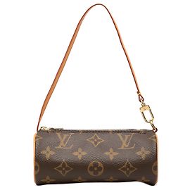 Louis Vuitton Brown Monogram Papillon Pochette