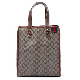 Tote Gucci Beige GG Supreme Web