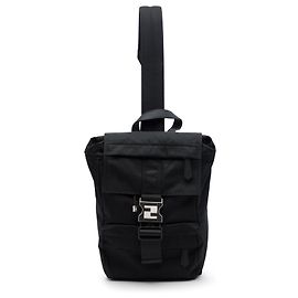 Fendi Black Small Fendiness Econyl Nylon Backpack