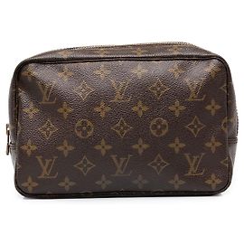 Louis Vuitton Brown Monogram Trousse Toilette 23