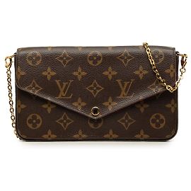 Louis Vuitton Brown Monogram Pochette Felicie