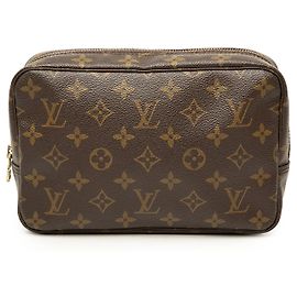 Louis Vuitton Brown Monogram Trousse Toilette 23