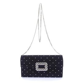 Bolso de hombro de piel Roger Vivier