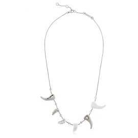 Collana Marni in ottone argentato