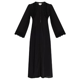 Abito Faustina Isabel Marant nero in viscosa
