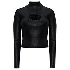 Top Diesel M-VALARI-TN Negro de Punto Acanalado