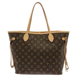 Sac cabas Louis Vuitton Monogram Neverfull MM en toile enduite