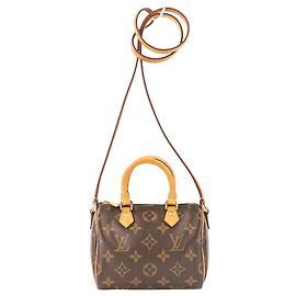 Louis Vuitton Nano Speedy Monogram Schultertasche