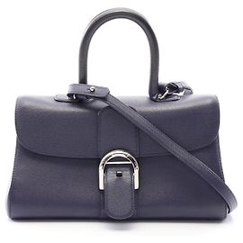 Borsa a mano 2 vie Delvaux Brillant East West Mini in pelle