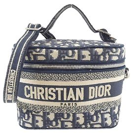 Christian Dior Dior Oblique Dior Travel Small Vanity Canvas Pouch