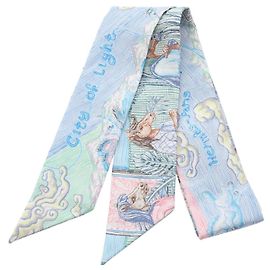 Hermès Foulard di seta Hermes City of Light